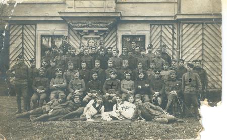 Malgajeva četa na ravenskem gradu_1918_1919